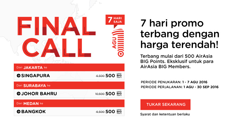 AirAsia Final Call 1 – 7 Aug 2016