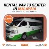 Rental Van 13 Seater in Malaysia