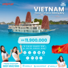 Tour Hanoi + Cruise Halong Bay, Vietnam 2024