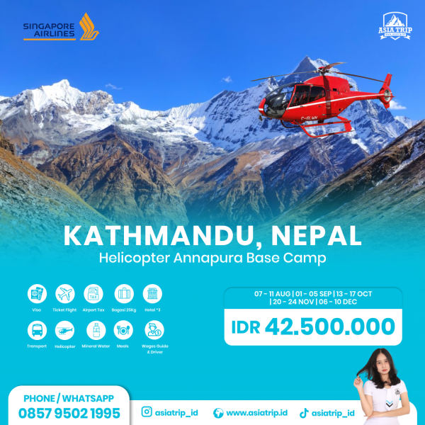 Tour Kathamandu, Nepal 2024
