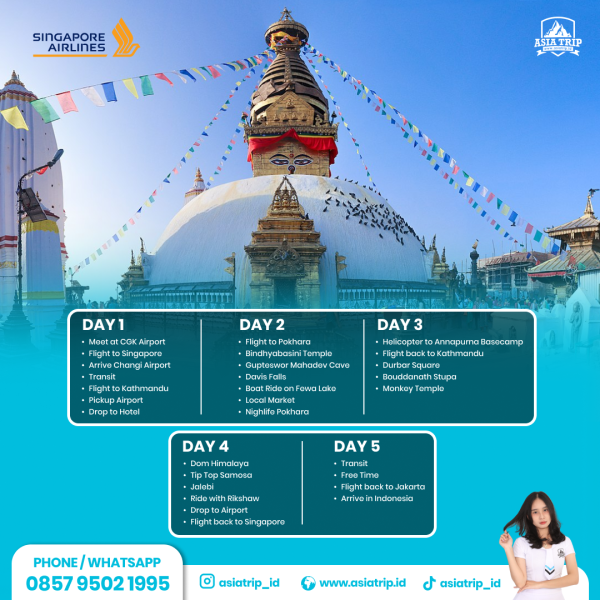 Tour Kathamandu, Nepal 2024 - Image 2
