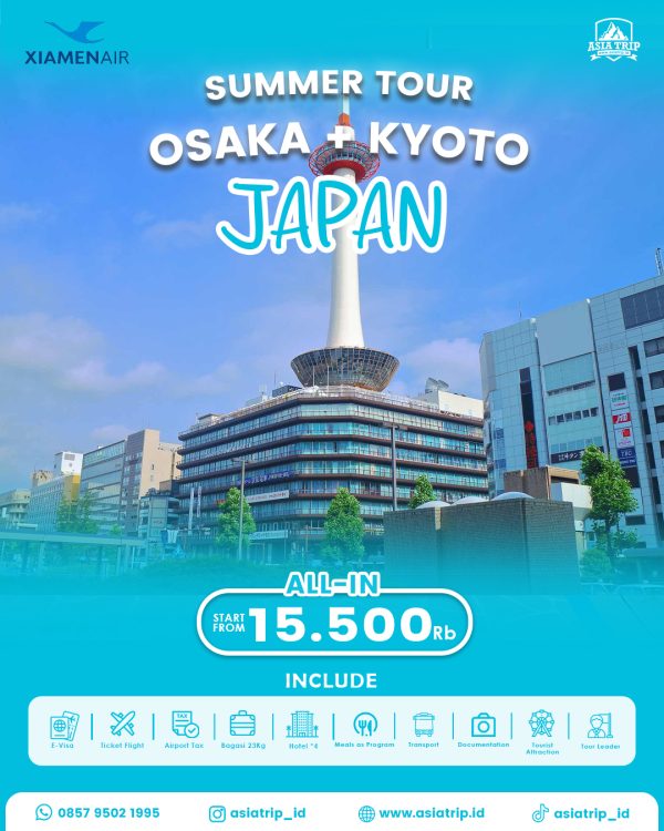 Summer Tour Osaka + Kyoto, Japan
