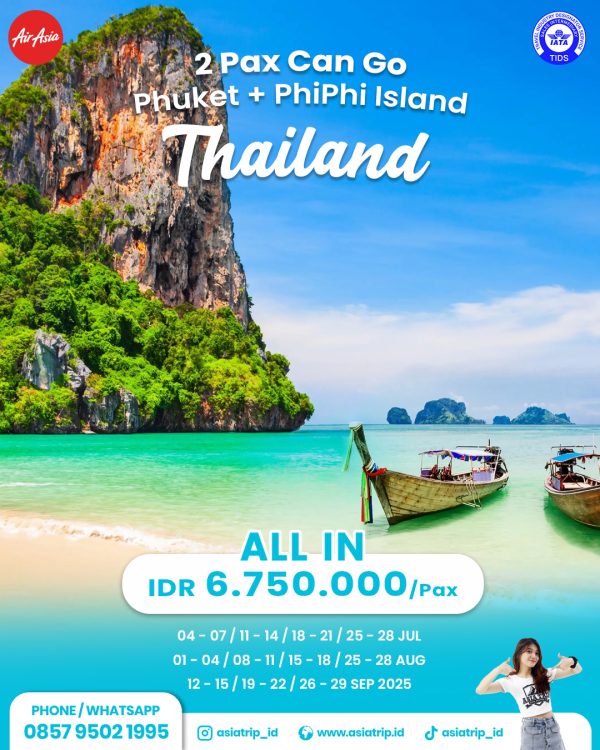 Phuket + Phi Phi Island, Thailand start Medan