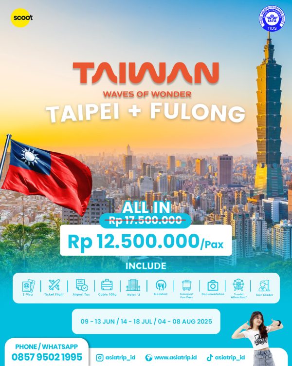 Summer Tour Taipei + Fulong, Taiwan