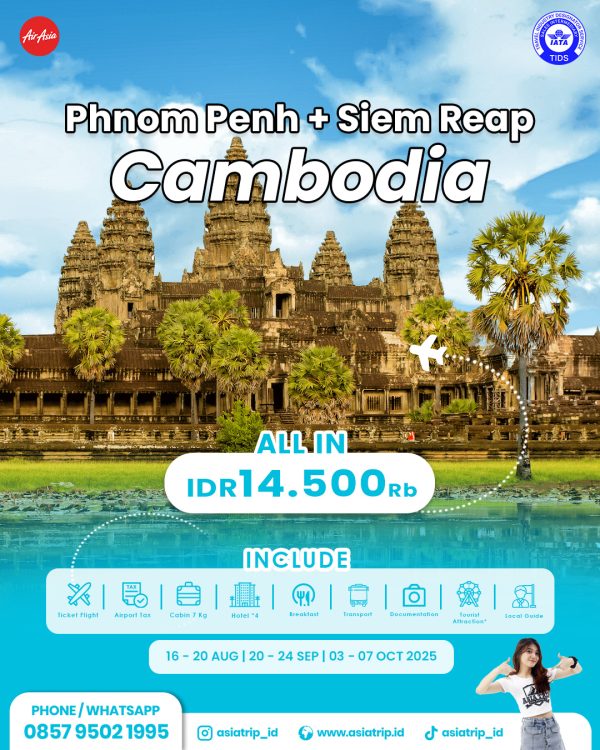 Tour Phnom Penh + Siem Reap, Cambodia