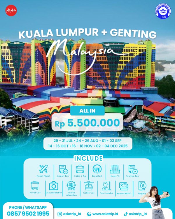 Tour Kuala Lumpur + Genting, Malaysia