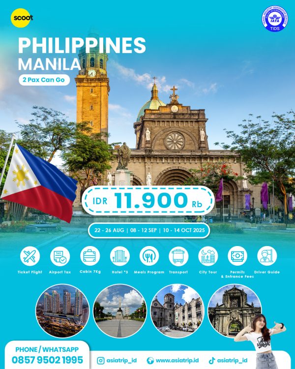 2 Pax Can Go Manila, Filipina