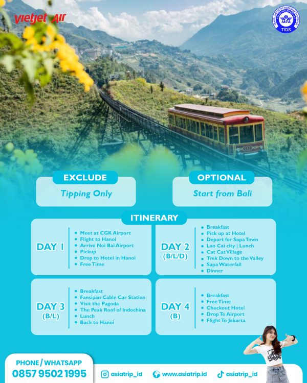 Tour Hanoi + Sapa Fansipan, Vietnam - Image 2