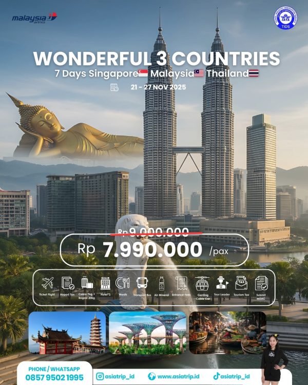 WONDERFUL 3 COUNTRIES