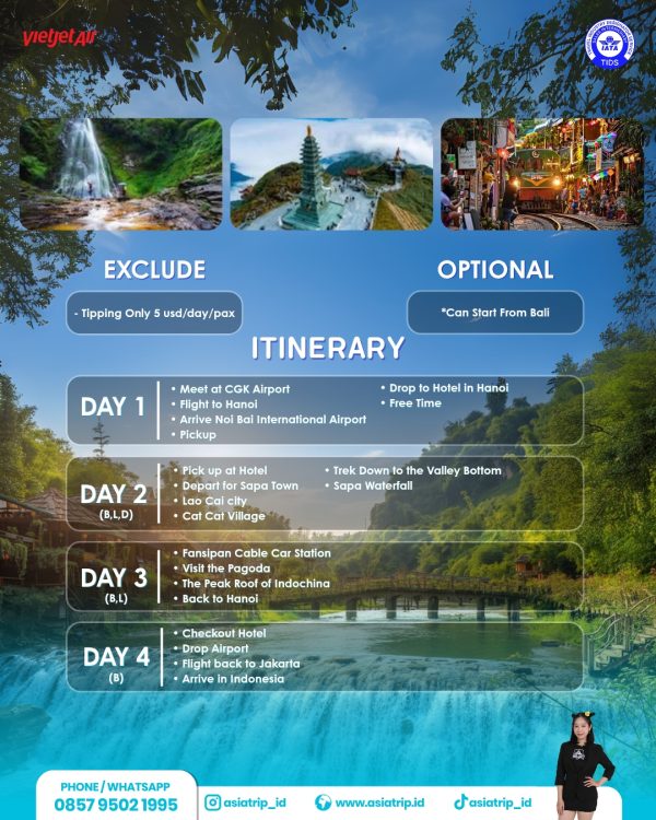Tour Hanoi + Sapa, Vietnam - Image 2
