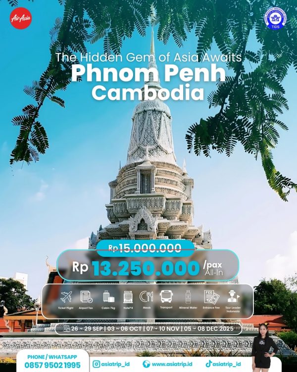 2 Pax Can Go Phnom Penh, Cambodia
