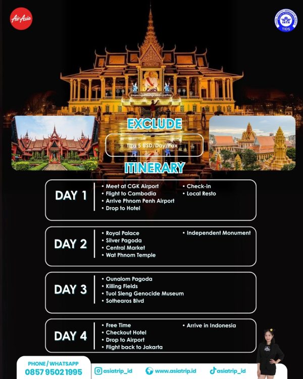 2 Pax Can Go Phnom Penh, Cambodia - Image 2
