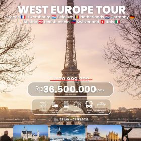 ENJOY 13 Days WEST EUROPE