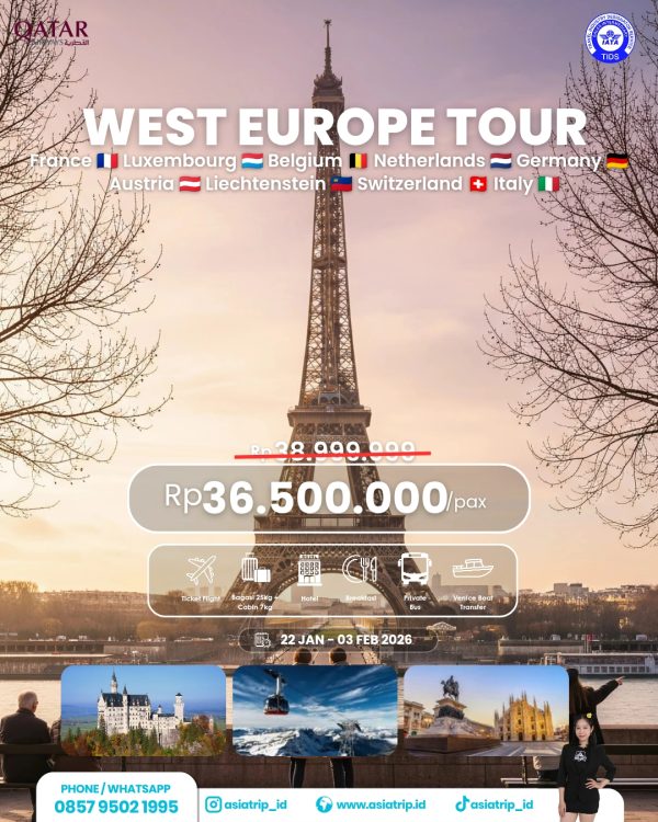 ENJOY 13 Days WEST EUROPE