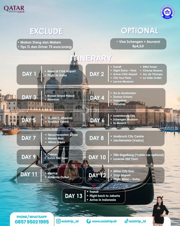 ENJOY 13 Days WEST EUROPE - Image 2