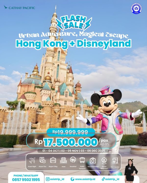FlashSale Hongkong + Disneyland
