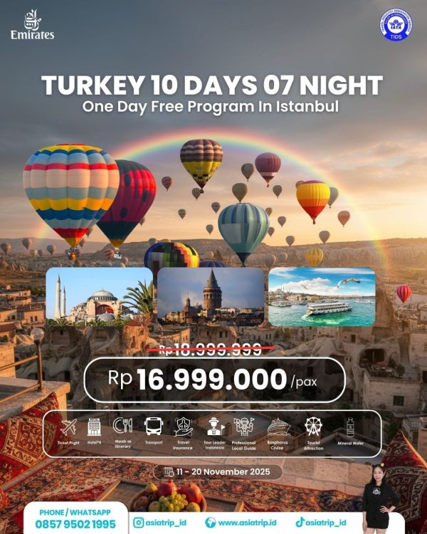 TURKEY 10 DAYS 07 NIGHTS