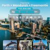 Explore Perth + Mandurah + Freemantle, Aussie