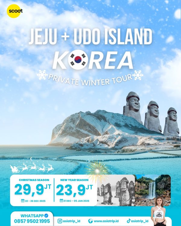 Private Winter Tour Jeju + Udo Island, Korea