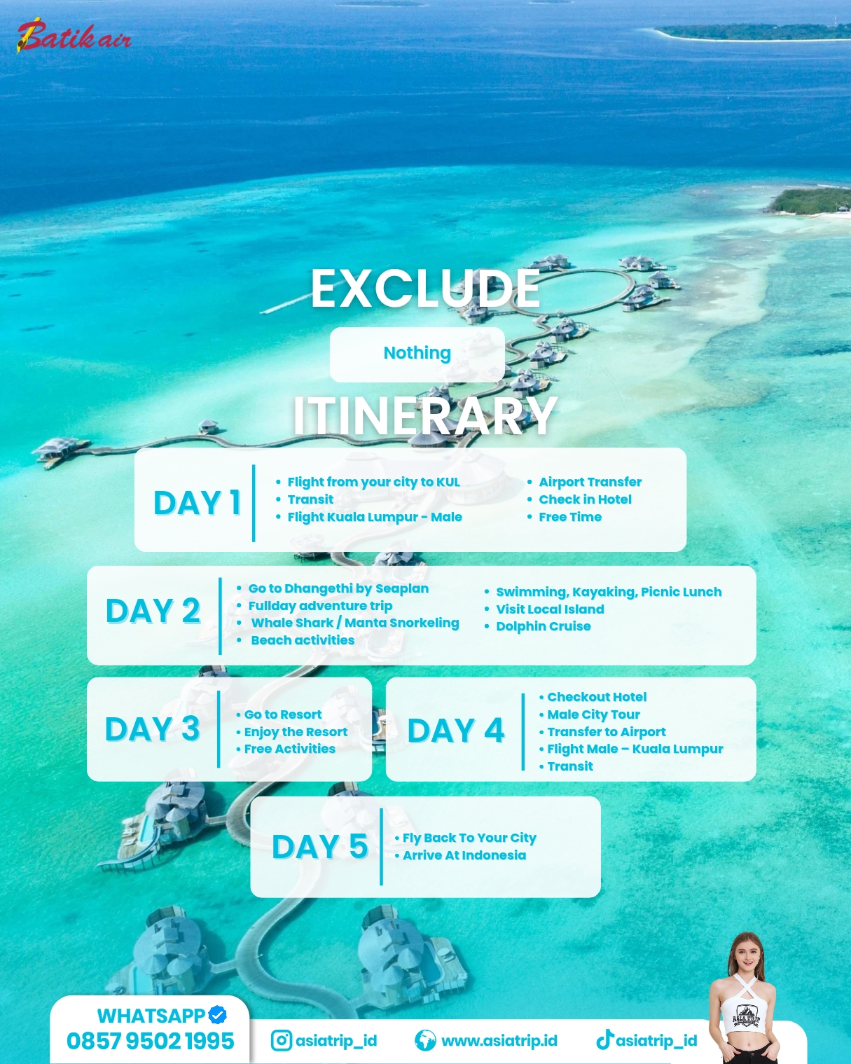 Luxury Tour Experience SeaPlane in Maldives - Image 3