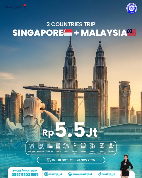 2 Countries Singapore + Malaysia