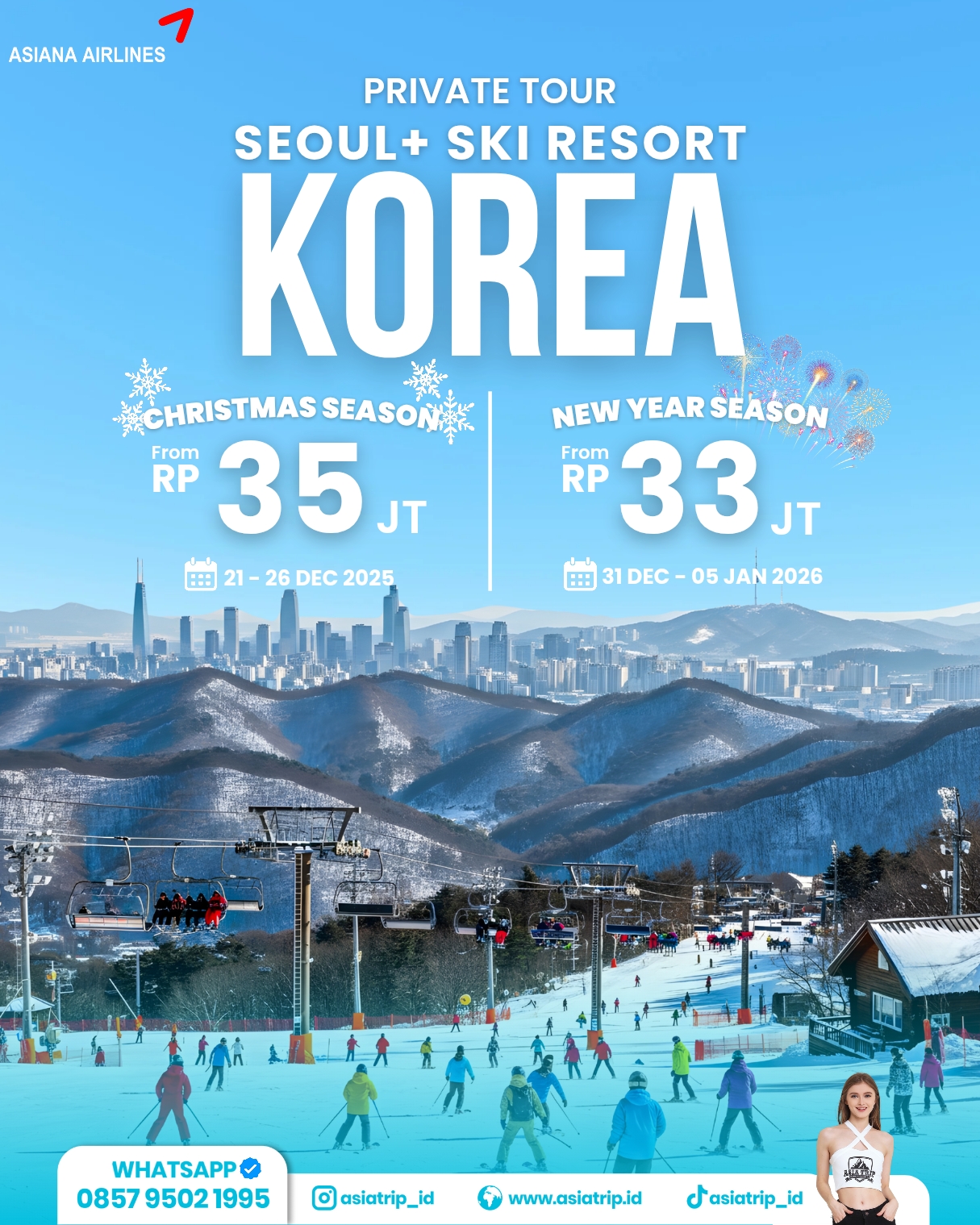 Private Tour Seoul + Ski Resort, Korea - Image 2