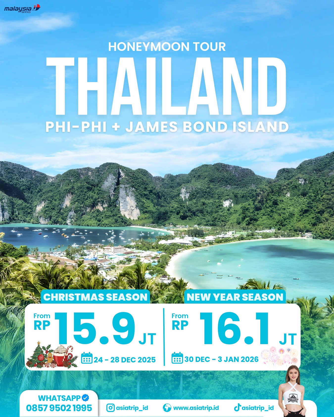 Honeymoon Tour Phi Phi & James Bond Island Phuket, Thailand