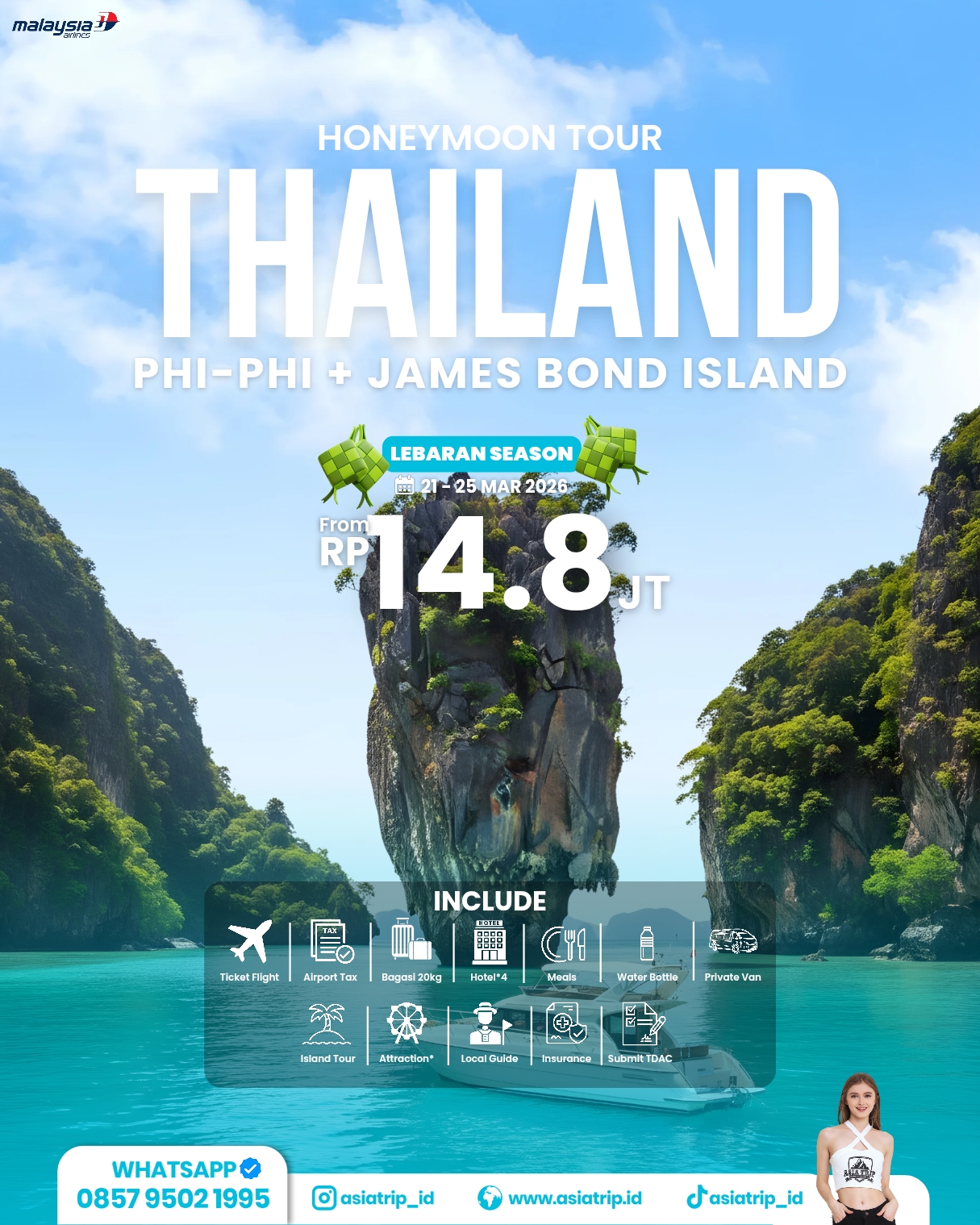 Honeymoon Tour Phi Phi & James Bond Island Phuket, Thailand - Image 2