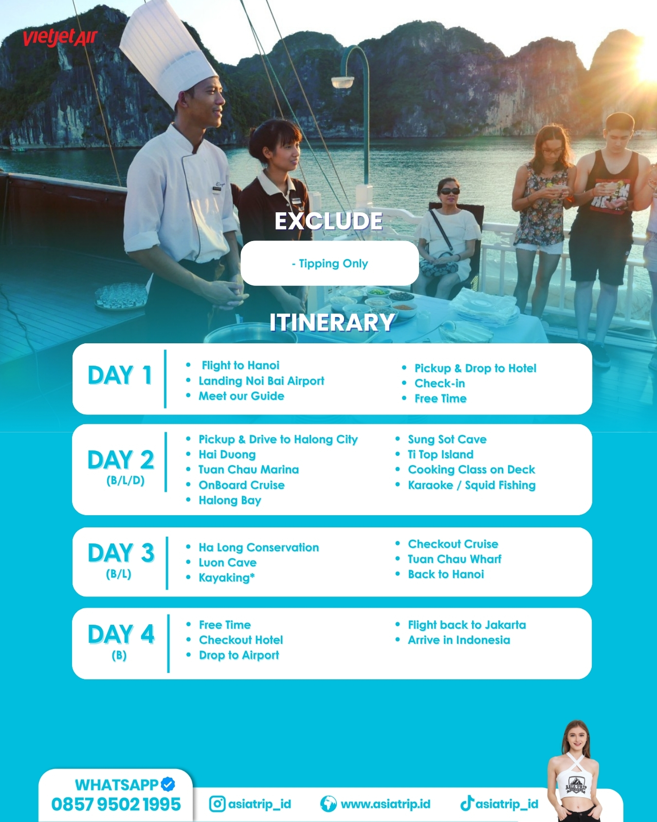 2 Pax Can GO  Hanoi + Halong Bay Cruise Vietnam - Image 3