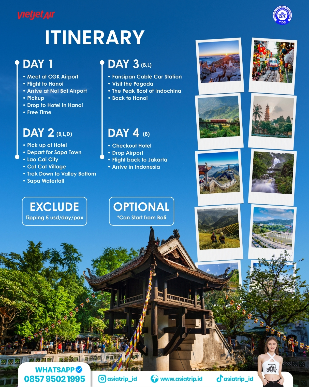 2 Pax Can Go Hanoi + SaPa, Vietnam - Image 2