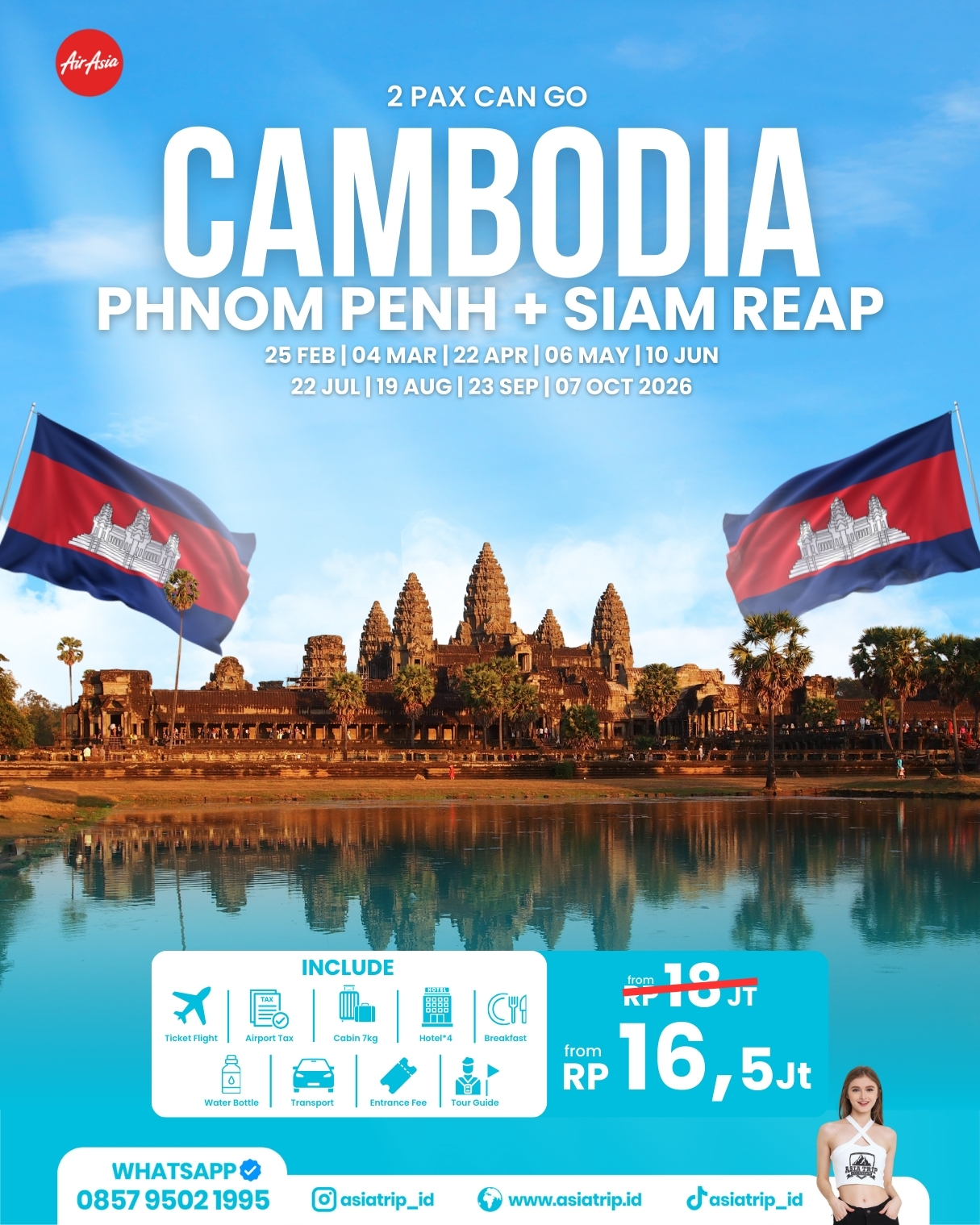 Tour Phnom Penh & Siem Reap, Cambodia