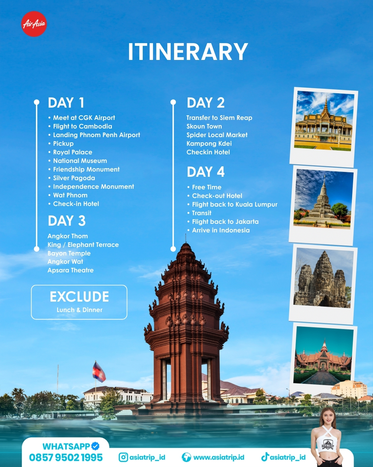 Tour Phnom Penh & Siem Reap, Cambodia - Image 2