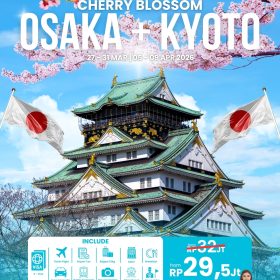 Osaka + Kyoto Cherry Blossom Japan