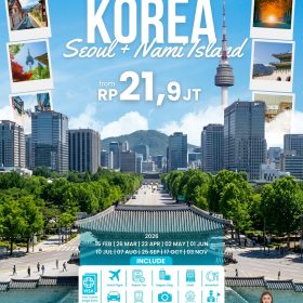 Premium Trip Seoul + Nami Island, Korea