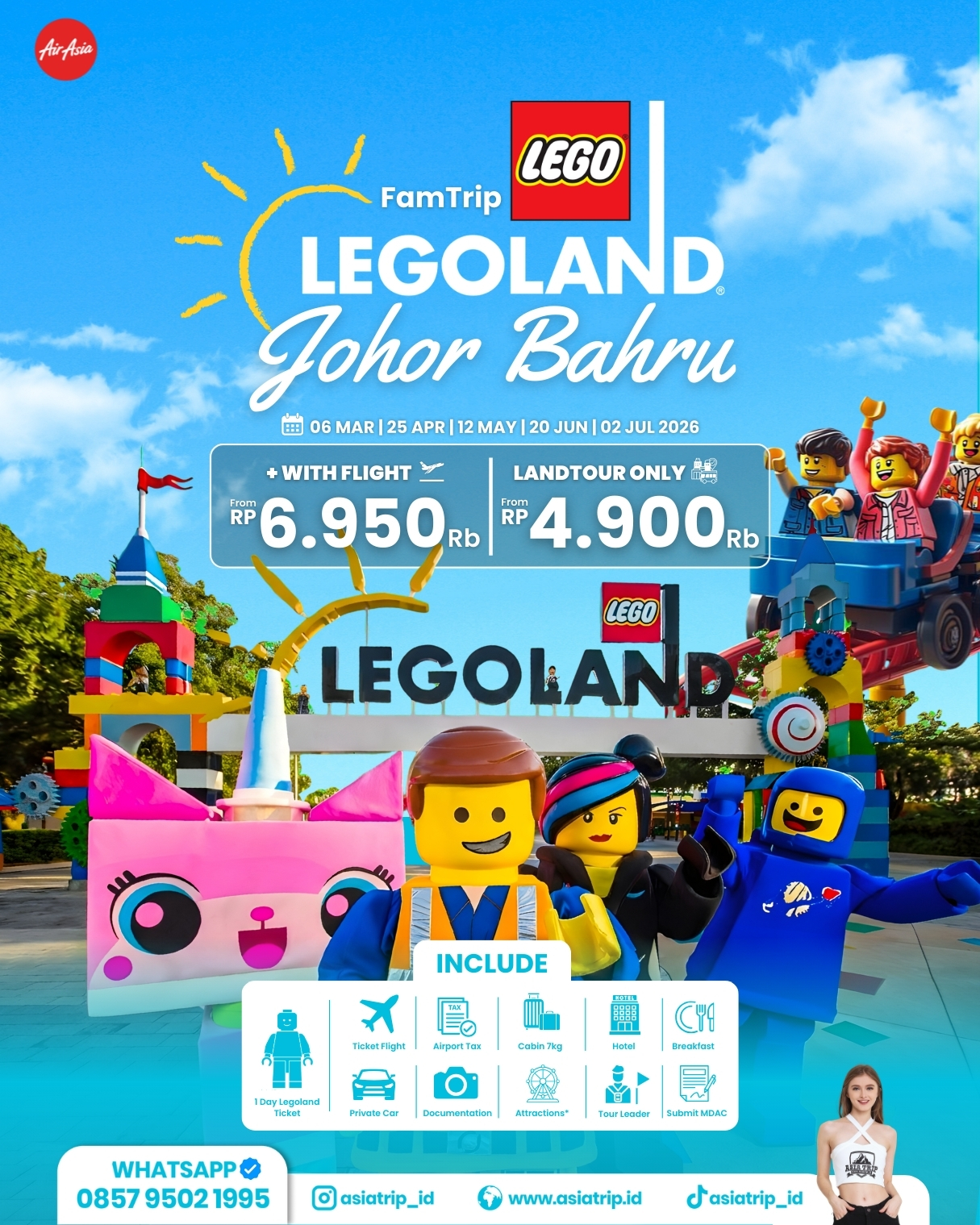 FamTrip Legoland Johor Bahru, Malaysia