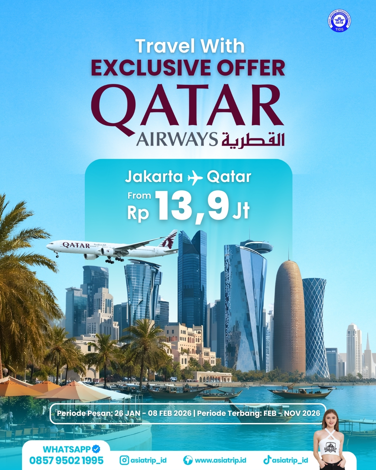 Ticket Promo Qatar