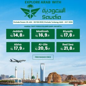 Promo Ticket Saudi Airlines