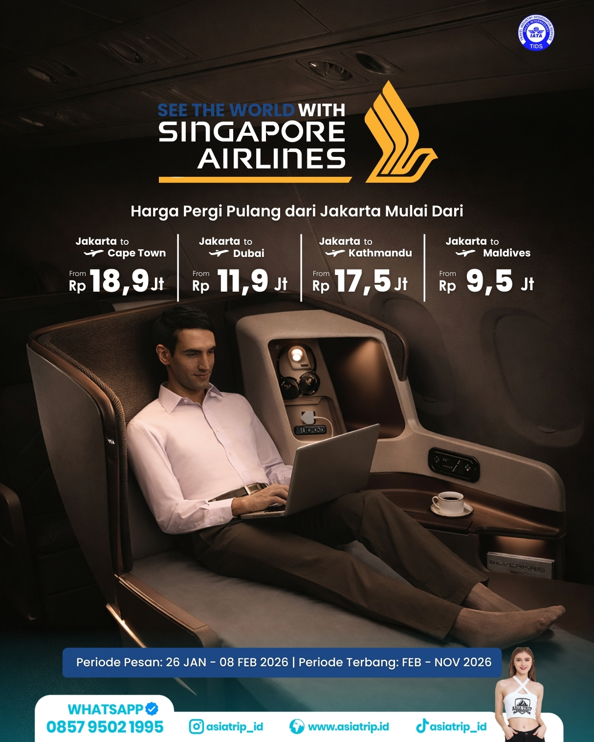 Ticket Promo Singapore Airlines