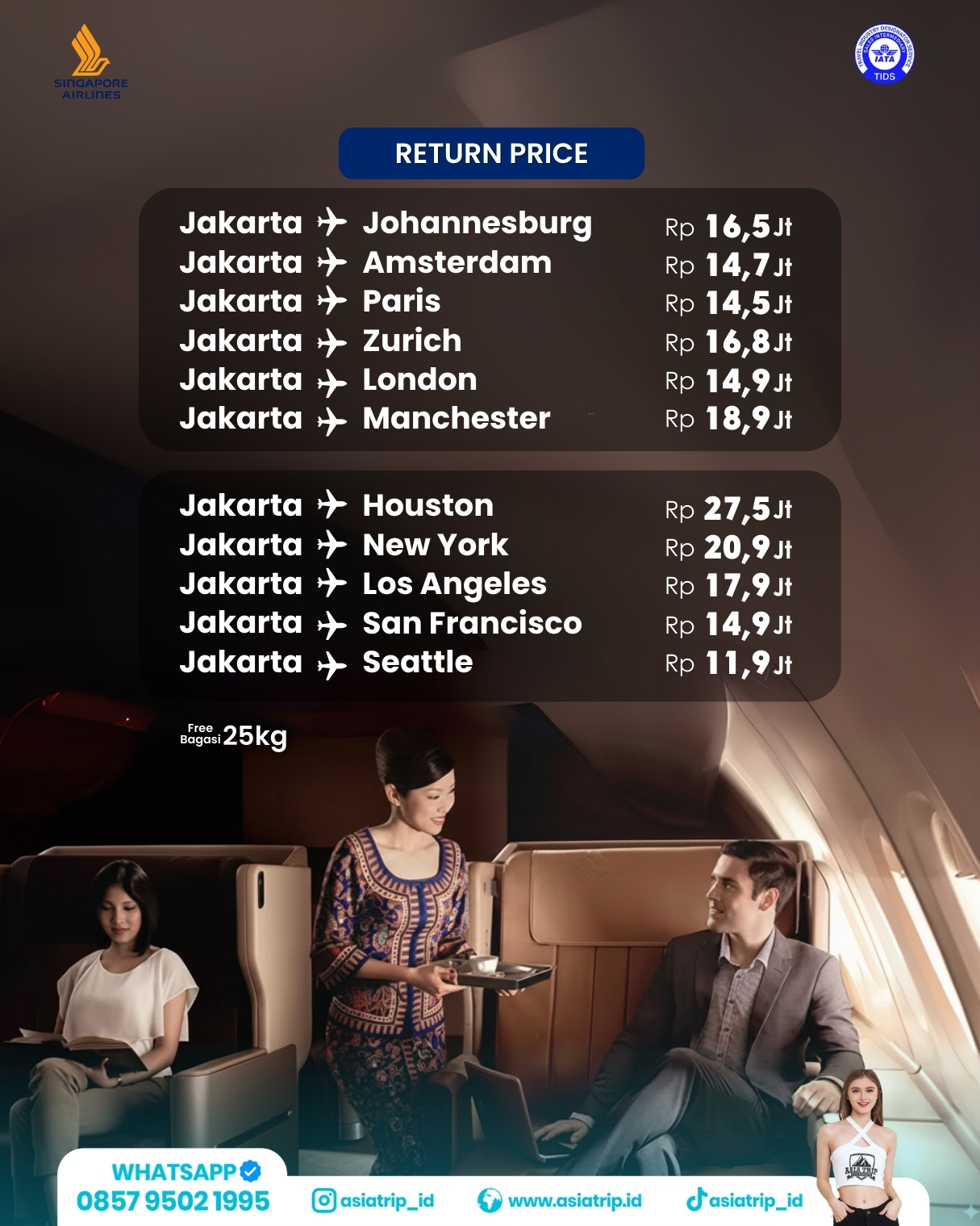Ticket Promo Singapore Airlines - Image 2
