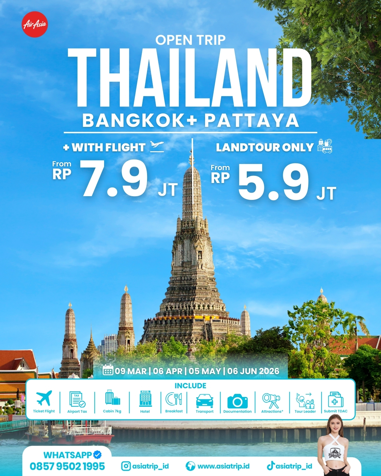 OpenTrip Bangkok + Pattaya, Thailand 2026