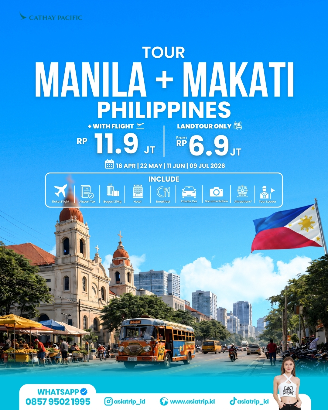 Trip Manila + Makati, Philippine