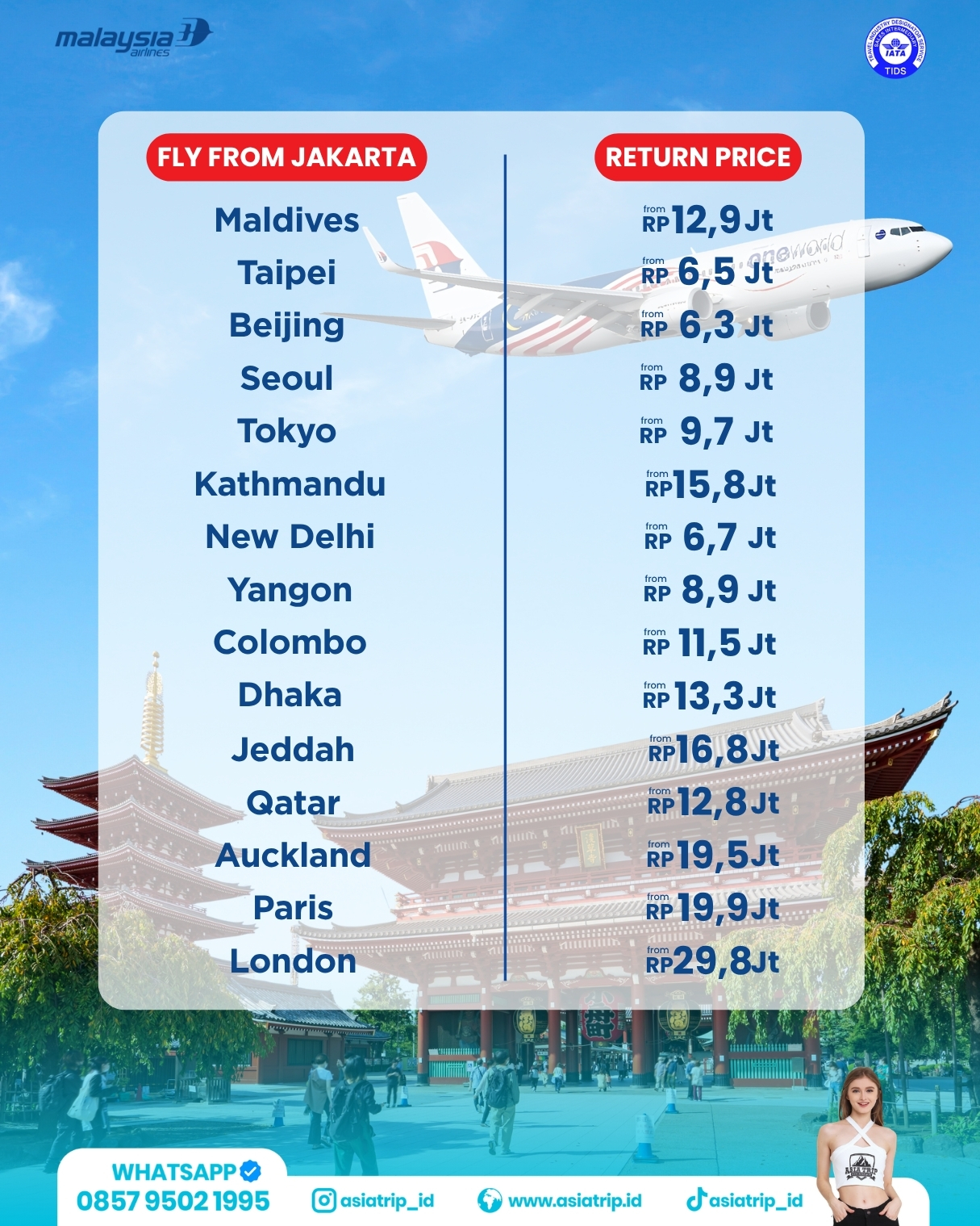 Promo Ticket Malaysia Airlines - Image 2
