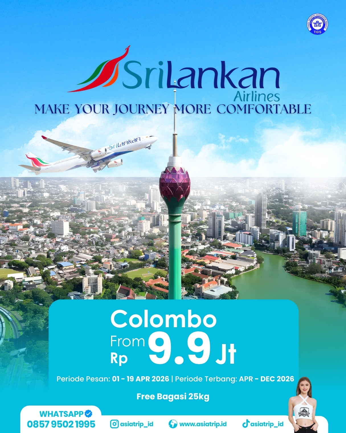 Ticket Srilankan Air