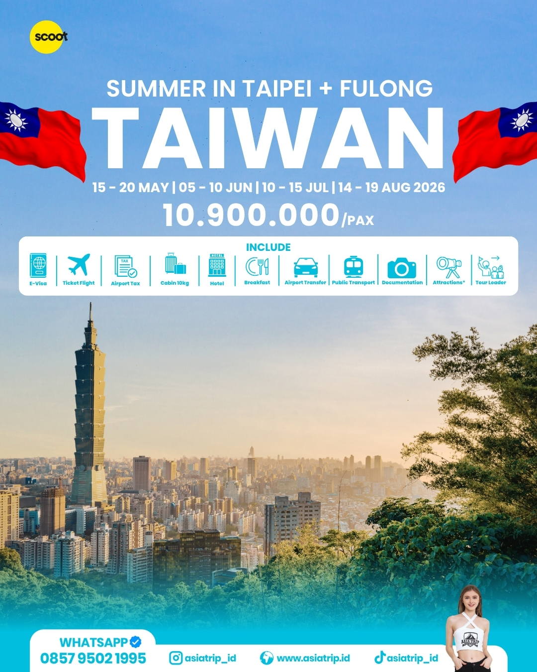Summer in Taipei + Fulong, Taiwan
