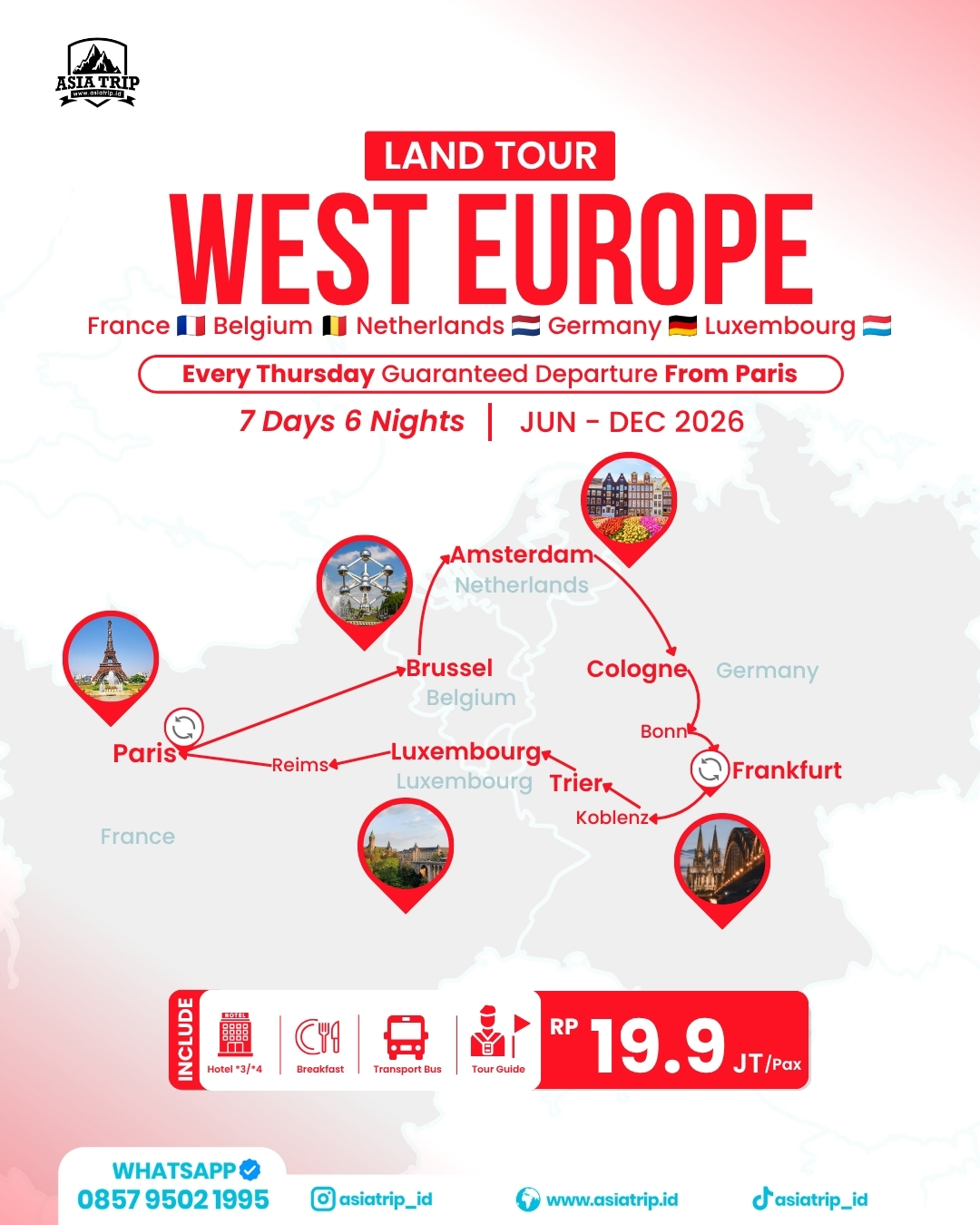 LANDTOUR WEST EUROPE