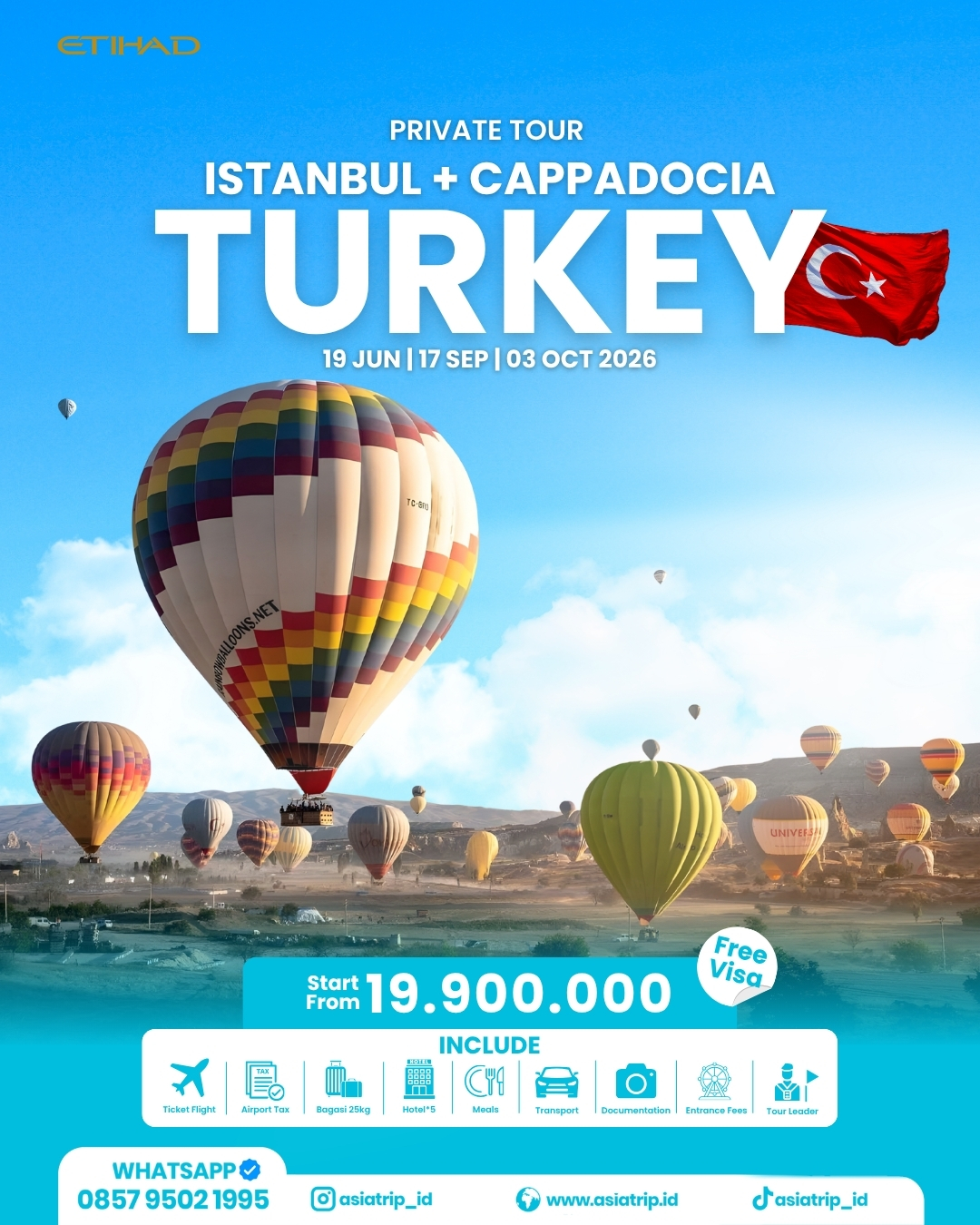 Tour Istanbul + Cappadocia, Turkey
