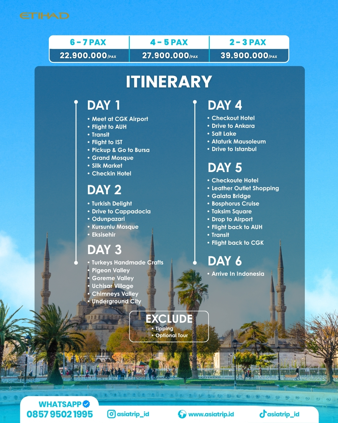 Tour Istanbul + Cappadocia, Turkey - Image 2