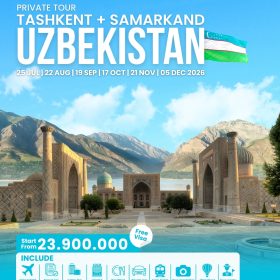 Tour Tashkent + Samarkand, Uzbekistan