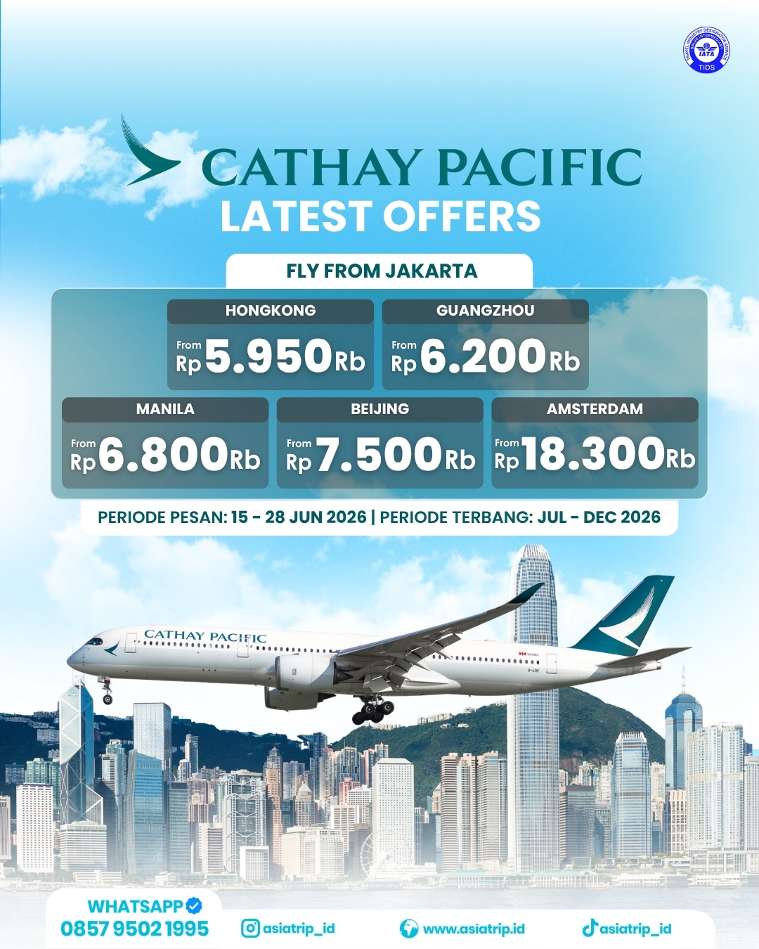 Tiket Cathay