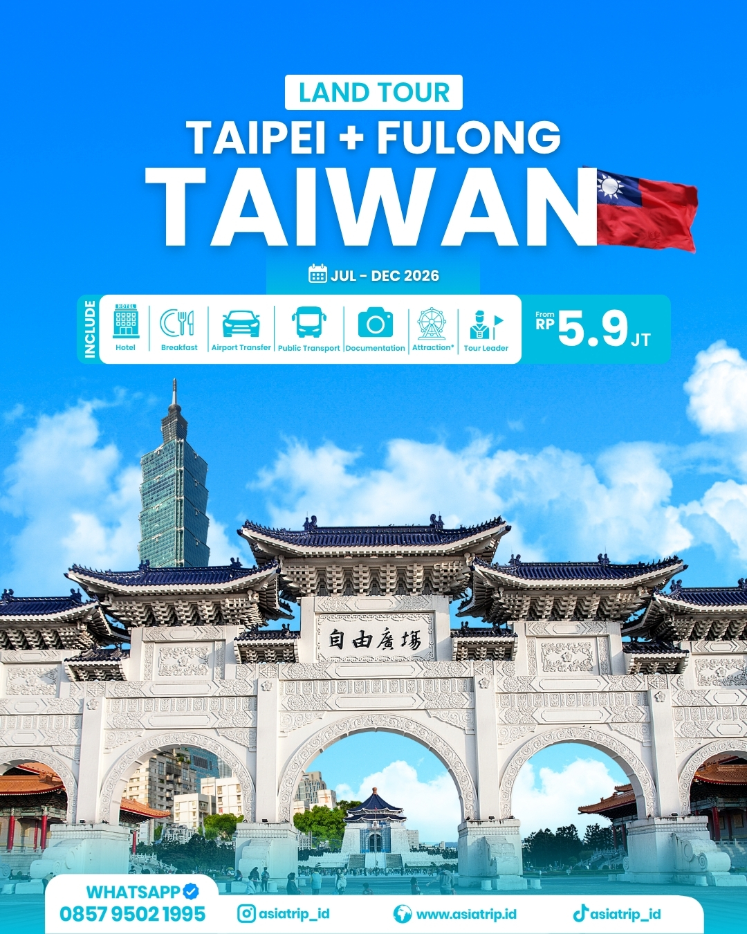 LandTour Taipei, Taiwan